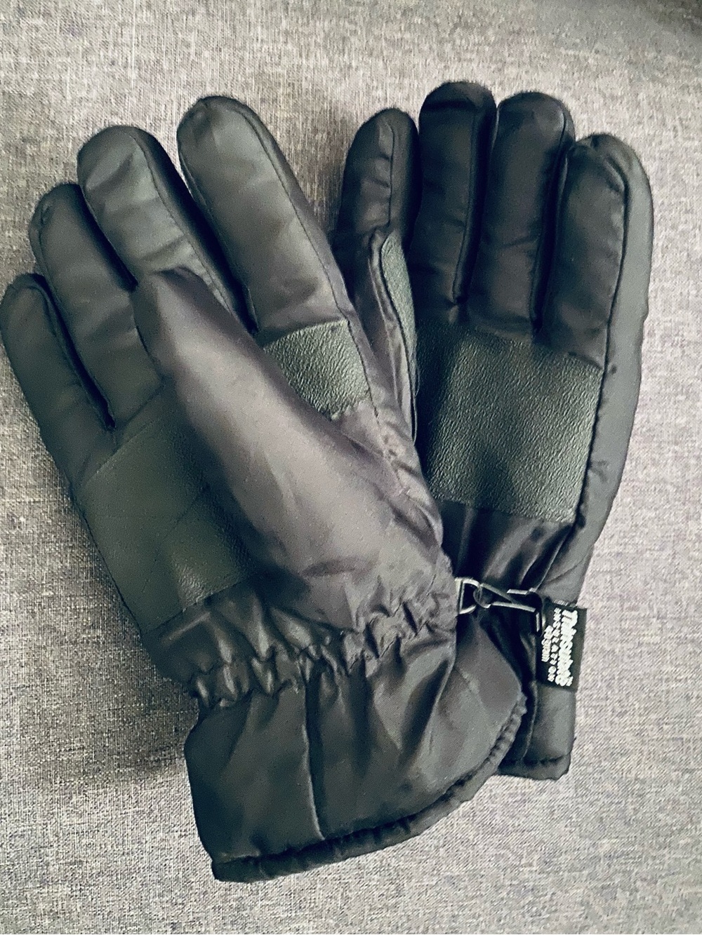 3M Thinsulate Black Men's XL Insulated Winter Gloves